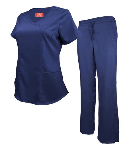 walmart navy blue scrubs.